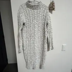 ジェラートピケ　ロングニット　ルームウェア