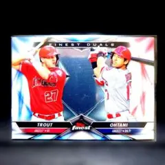 大谷翔平 マイク・トラウト Mojo Refractor - メルカリ