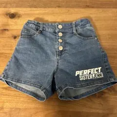 シスタージェニィ　ショートパンツ　140㎝　デニム
