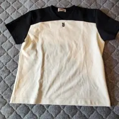 SUPER STAR Vネック Tシャツ Mサイズ ネイビー/ホワイトのサムネイル