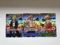 観賞用 コミパラセット ワンピースカード ルフィ サボ エース - メルカリ