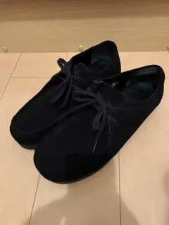 GU リアルレザーモカシンシューズ　黒　28.0cm