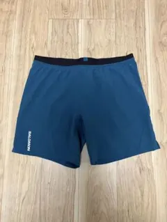 Salomon ランニングショーツ ブルー Lサイズのサムネイル