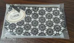 SABON ポーチ ブラック ホワイト レースのサムネイル