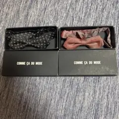 COMME CA DU MODE 蝶ネクタイ 2点セット