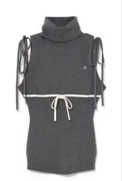 新品未使用】andmary Adele ribbon tank gray - メルカリ
