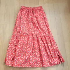 ユニクロ　ポールアンドジョー　 フラワープリント フレアスカート　М