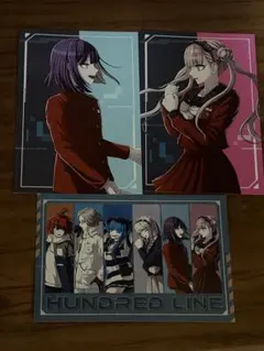 HUNDRED LINE アニメイト 特典 九十九今馬 九十九過子