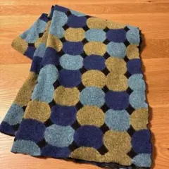 秋冬ストール マフラー レディース 水玉 ドット柄 北欧風【匿名配送】