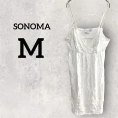 SONOMA 【M】ソノマ キャミソール ワンピース （汚れ有り）