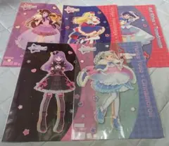 アイカツ　サンリオクリアポスター　いちご　ユリカ　あおい　蘭　スミレ　りんね 2026年最新】アイカツ ユリカ ポスターの人気アイテム - メルカリ