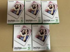 チェキフィルムinstax mini 10枚入り 5箱セット