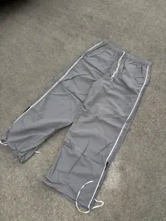 ZARA　グレー サイドラインズボン