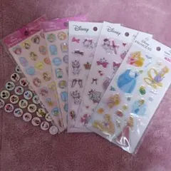 新品 ディズニー プリンセス マリー エポキシラメシール 6点セット
