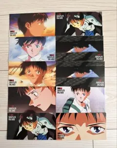 新世紀エヴァンゲリオン 碇シンジカードダスマスターズワイドセット 10枚