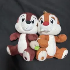 ⭐️2体セット⭐️ チップ＆デールぬいぐるみセット ディズニー 公式