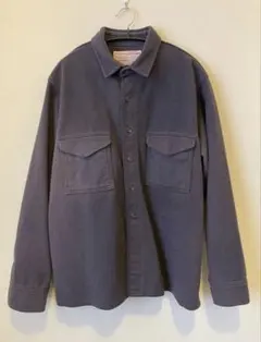 24AW トロフィークロージング 先染め ナス紺 ハーフジップ スウェット