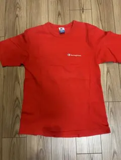 90sChampion レッド Tシャツ MサイズチャンピオンT1011