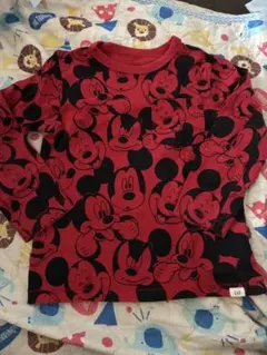 GAP ミッキー　長袖Tシャツ　100