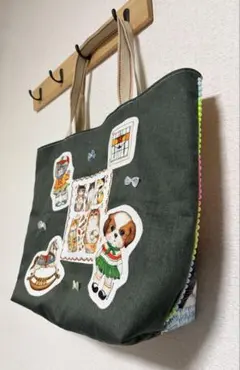 ⚠️訳あり　ハンドメイド　トートバッグ　コヤンイサムチョン♡