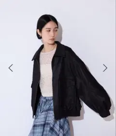 JEANASIS モンスターブルゾン ブラック