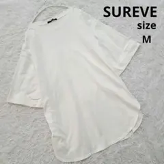 SUREVE/シュリーブアベイルバックスリットビッグシルエットコットンTシャツのサムネイル