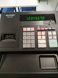 SHARP レジスター ブラック XE-A207B - メルカリ