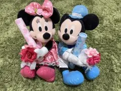ミッキー ミニー ウェディングドール ぬいぐるみ 2個セット