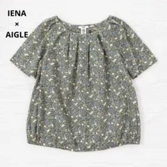 mayu♡ IENA イエナ 小花柄ブラウス BLACK フラワーシャツ（シャツ／ブラウス）｜IENA（イエナ）の通販