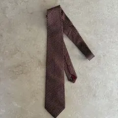A.S.M. 100%シルク ネクタイ ボルドー