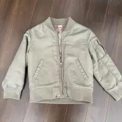 petit main MA-1ジャケット カーキ　110cm