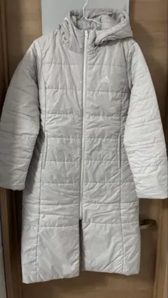 adidas アディダス ホワイト ベンチコート