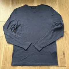 ZARA MAN 薄手Vネック長袖ニット