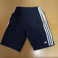 adidas ハーフパンツ ネイビー