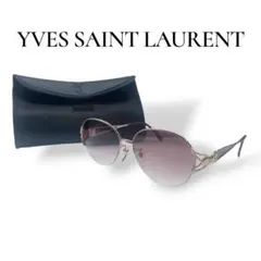 イヴサンローラン サングラス レトロ グラデーション オーバル YSLロゴ