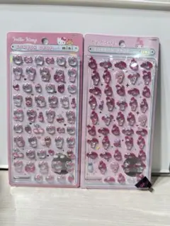 ボンボンドロップシールミニ　キティ　マイメロ　セット