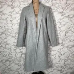 ❤︎美品❤︎ZARA／チェスターコート　グレー【Mサイズ】