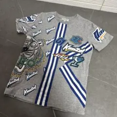 KENZO ケンゾー　キッズ　シャツ　グレー