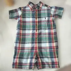 Ralph Lauren 半袖チェックシャツ ベビー 90