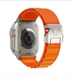 Apple watch バンド 44/45/46/49mm アルパイン オレンジ