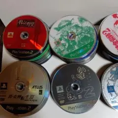 PS2ジャンクソフト200個ほど↓説明参照↓　画像参照　かぶりあり。