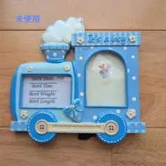 ベビーフォトフレーム It's a boy 列車デザインのサムネイル