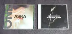 ASKA ONE NEVER END CD アルバム セット 飛鳥涼