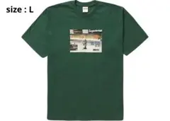 supreme thrasher game tee dark green