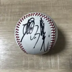 中日ドラゴンズ　柳裕也　直筆サインボール　試合球　統一球