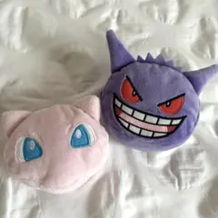 ポケットモンスター 顔型ミニポーチ ミュウ ゲンガー 2種セット