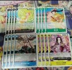 ワンピースカード　プロモ4種各4枚セット　スタンダードバトルパックvol.15