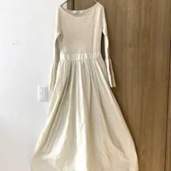 LAGUNAMOON アイボリー ロングワンピース 0042