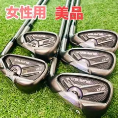 女性　美品　テーラーメイド　レディースアイアンセット　バーナー　送料無料　Lのサムネイル