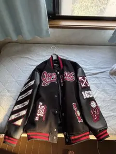 off-white ACミランコラボジャケット